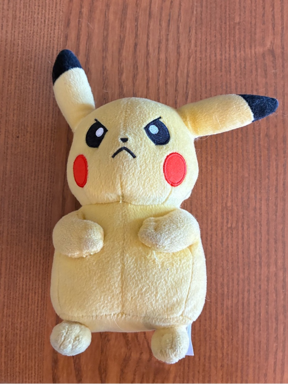 Tomy Pokémon Pikachu Angry Face Plush